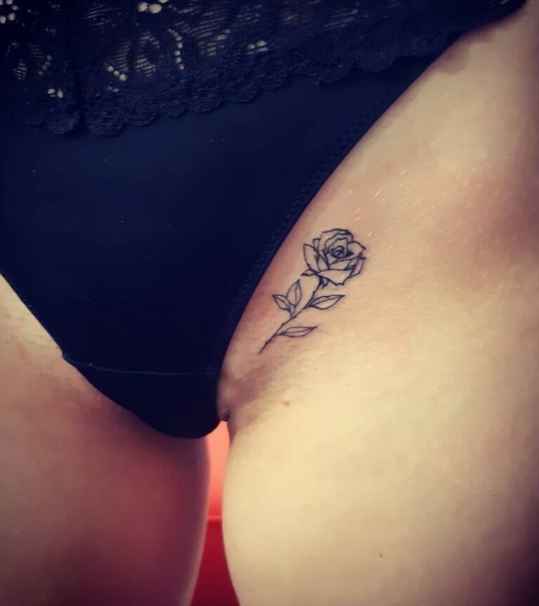 rose discrète tattoo strasbourg la robertsau