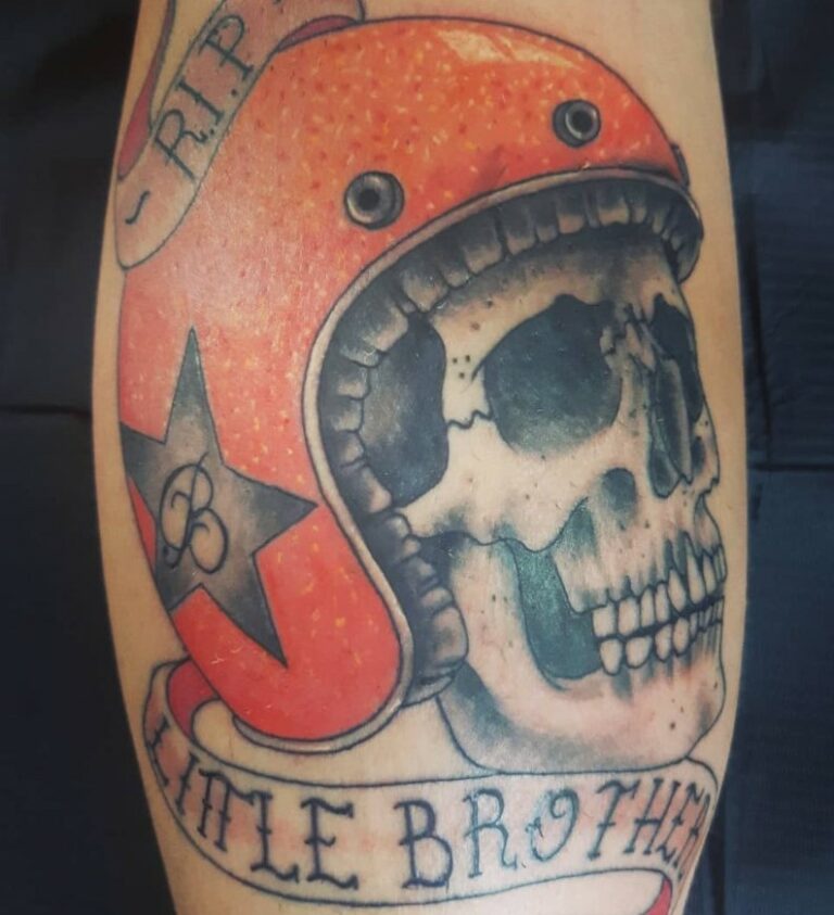 homage rip skull biker tattoo strasbourg la robertsau