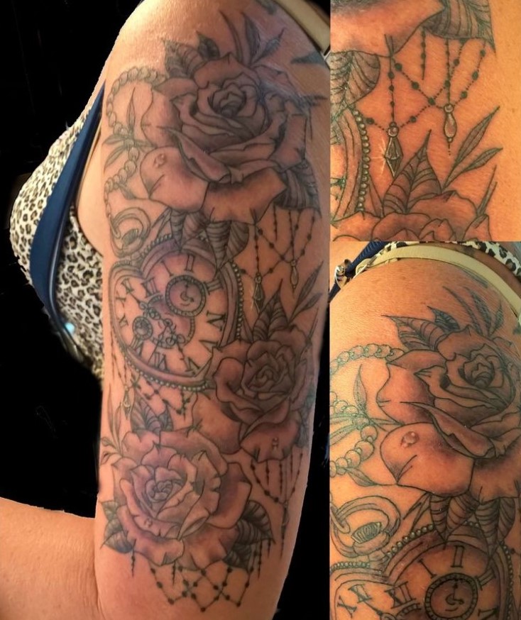 roses tattoo strasbourg la robertsau