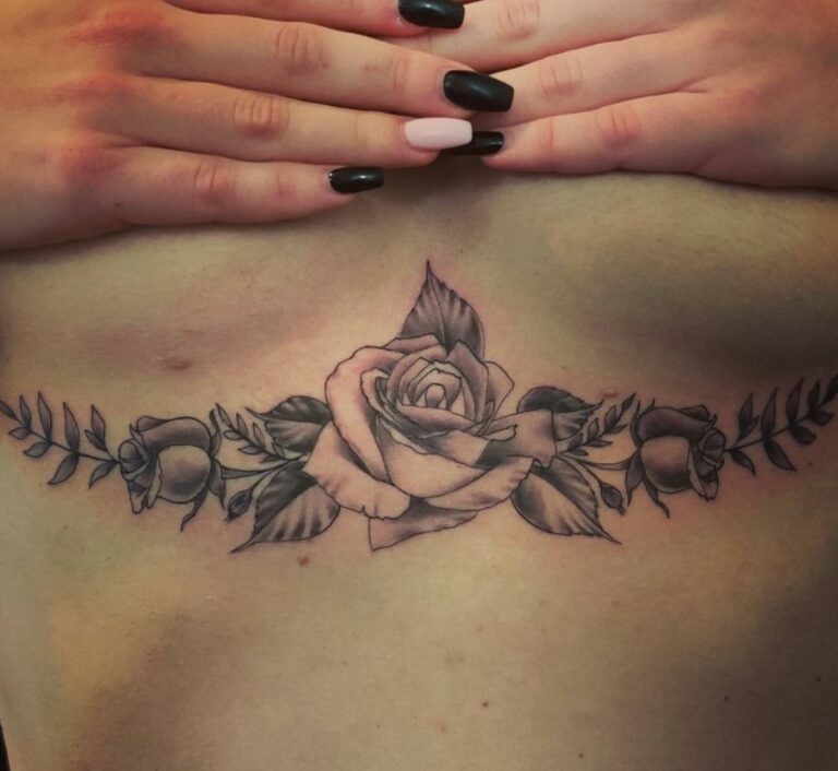 roses underboobs tattoo strasbourg la robertsau