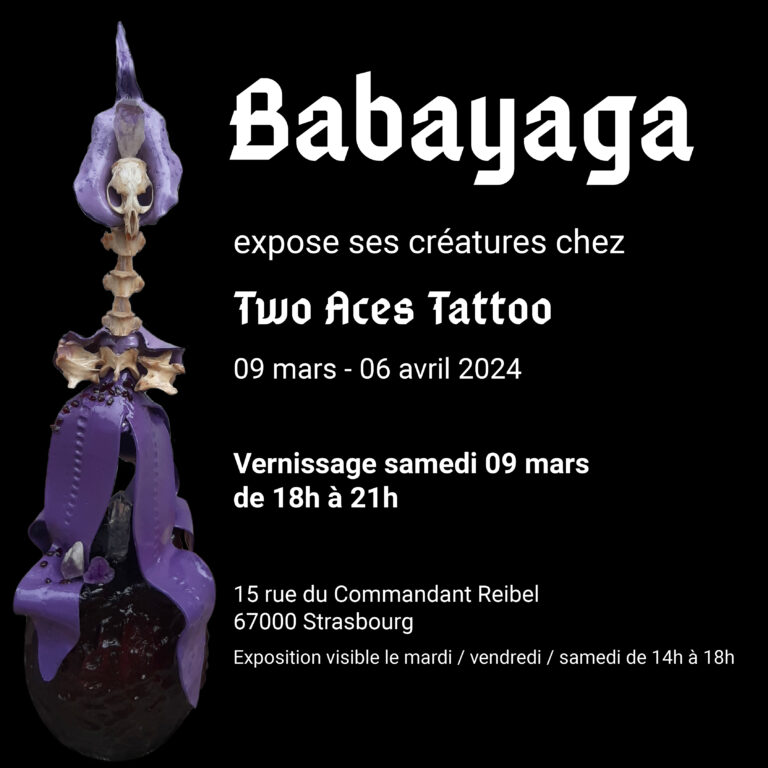 babayaga dark gothic art tattoo black witchcraft expo